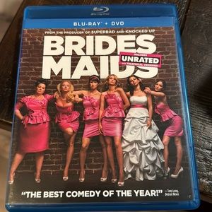Brides Maids unrated, blu-ray and DVD set.